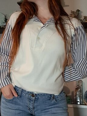 Upcycled Calvin Klien Top